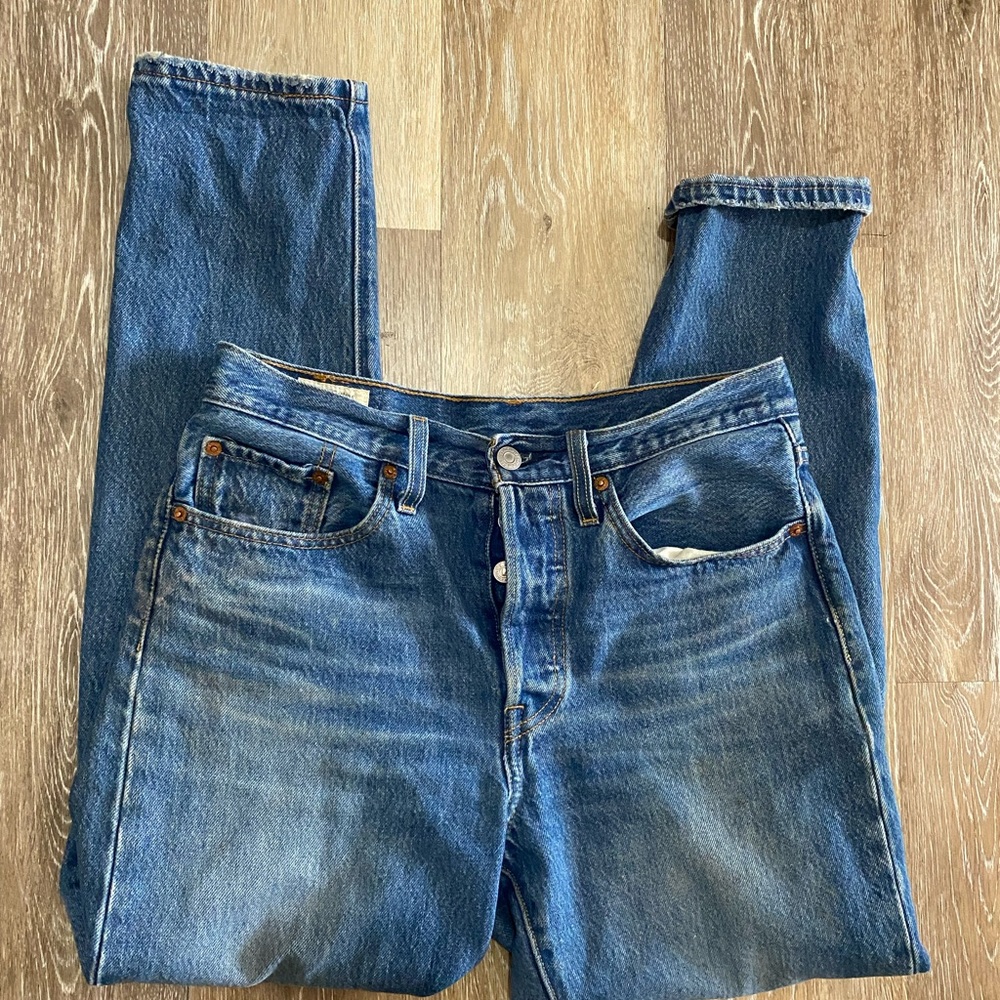 Levi wedgies jeans